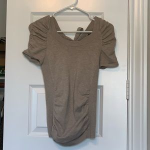 Beige top